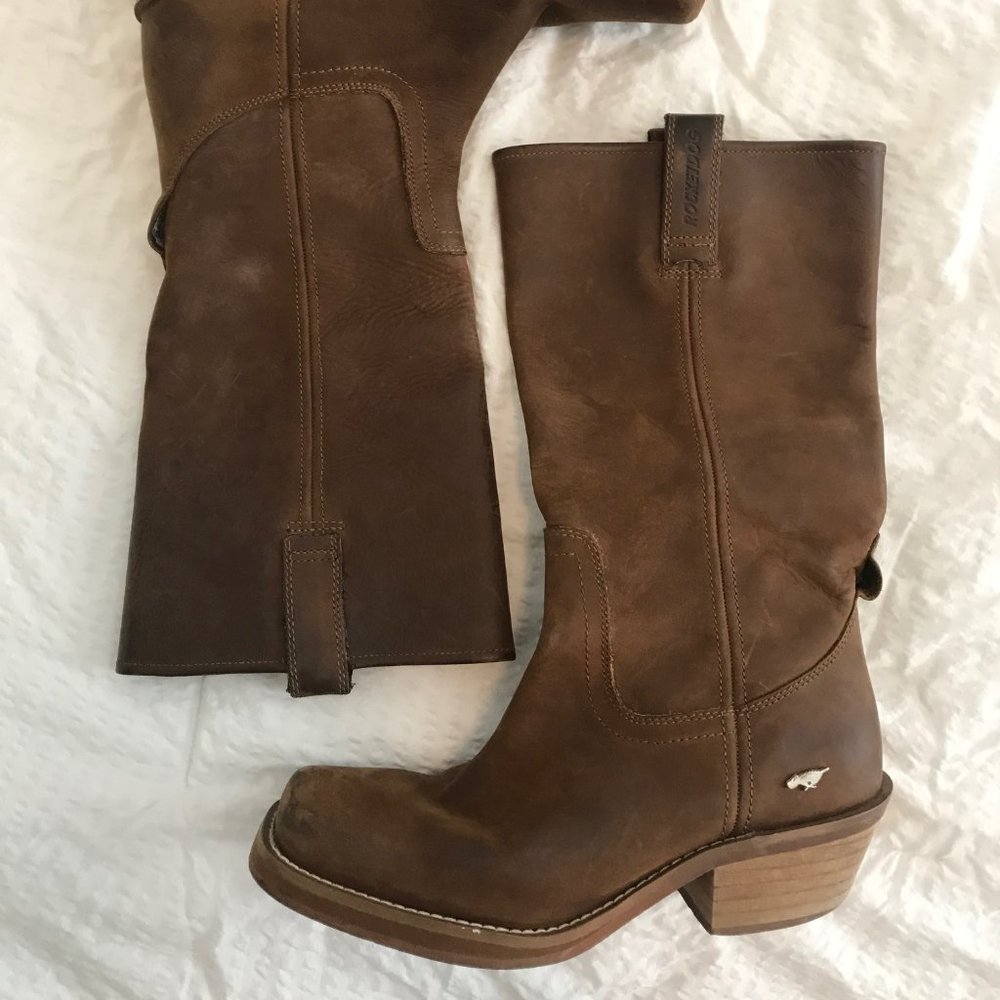 Rocket Dog Genuine Leather Boots sz 8